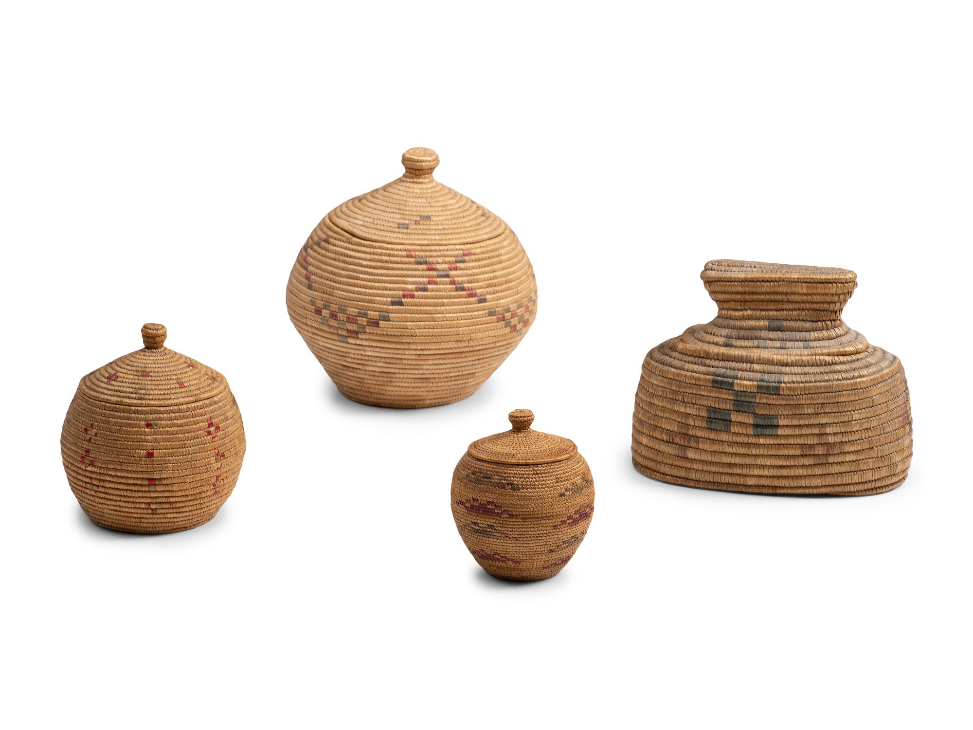 Alaskan Lidded Baskets
