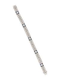 ART DECO, DIAMOND BRACELET