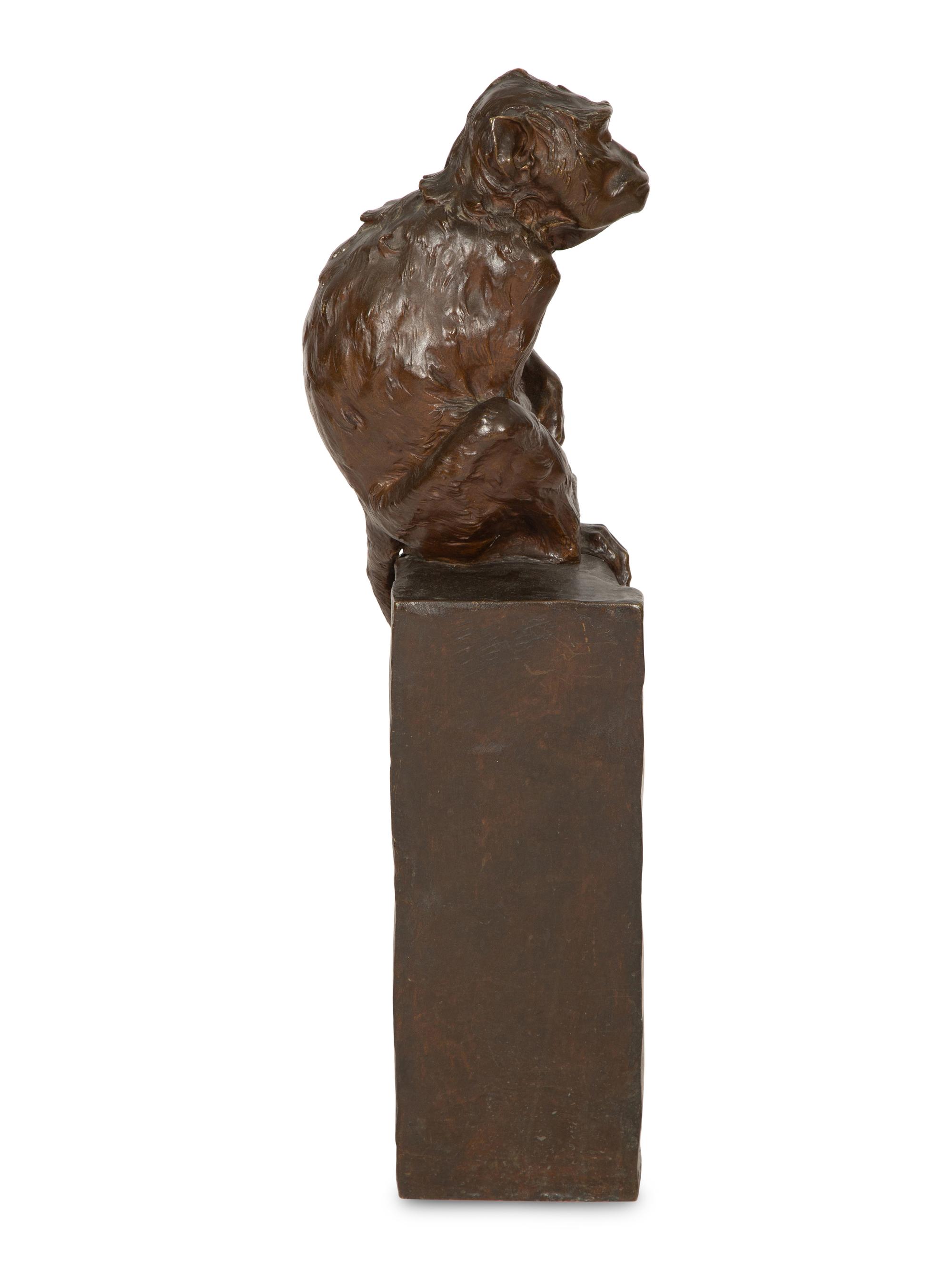 Singe pensif, 1908