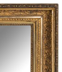 An English Gilt Gesso Mirror