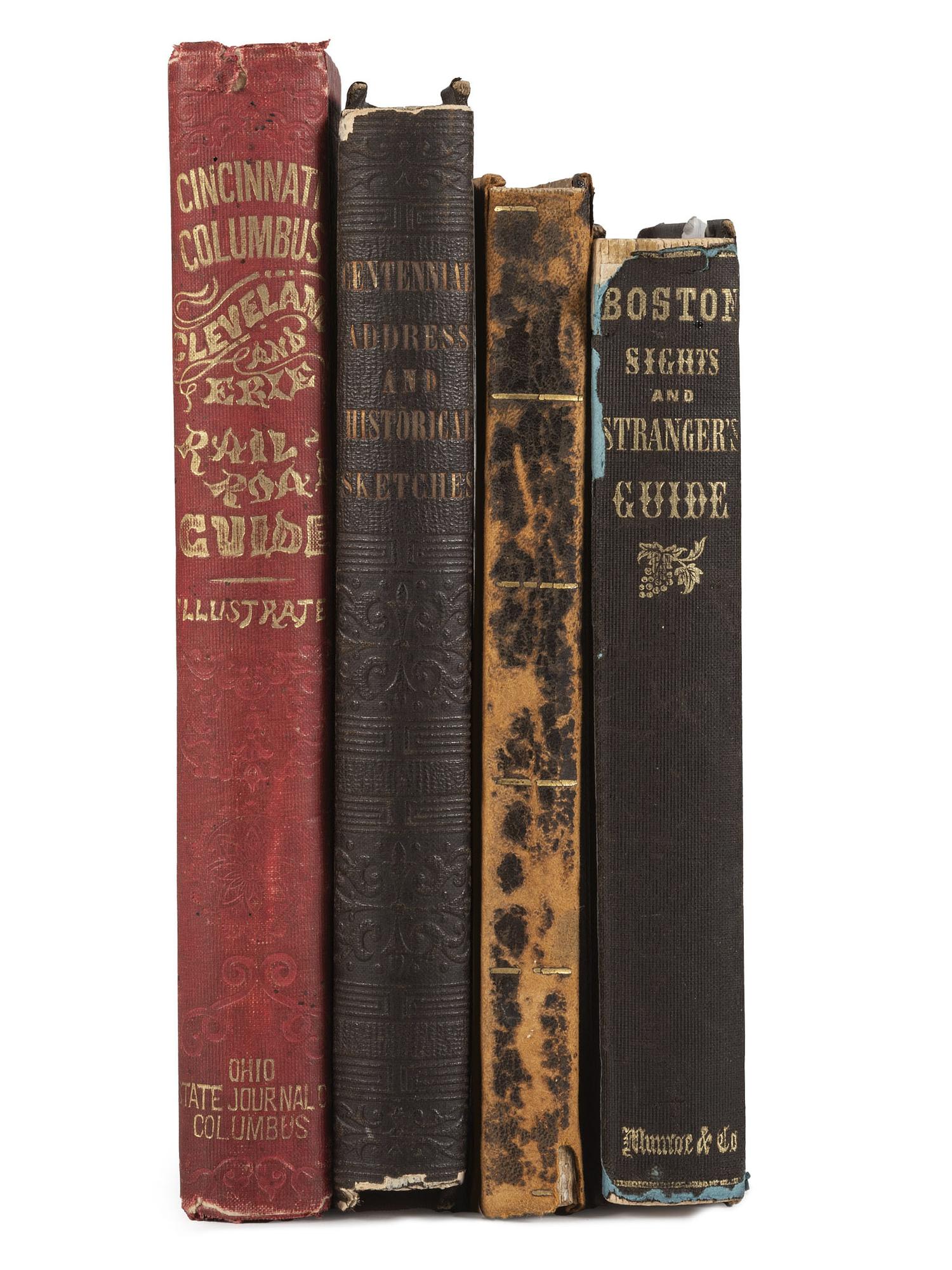 American Immigration & Guide Books [AMERICAN GUIDE BOOKS]. A group of 4 titles, comprising: