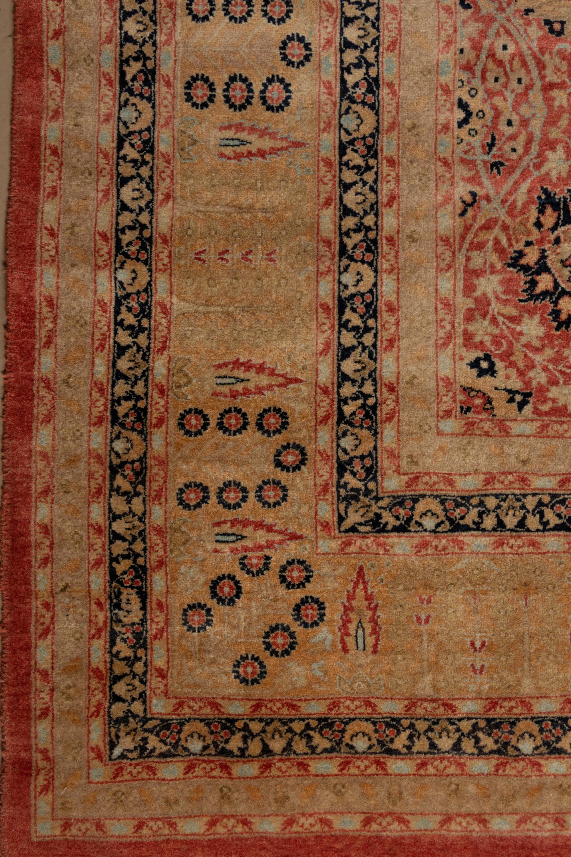 An Indian or Pakistani Wool Rug