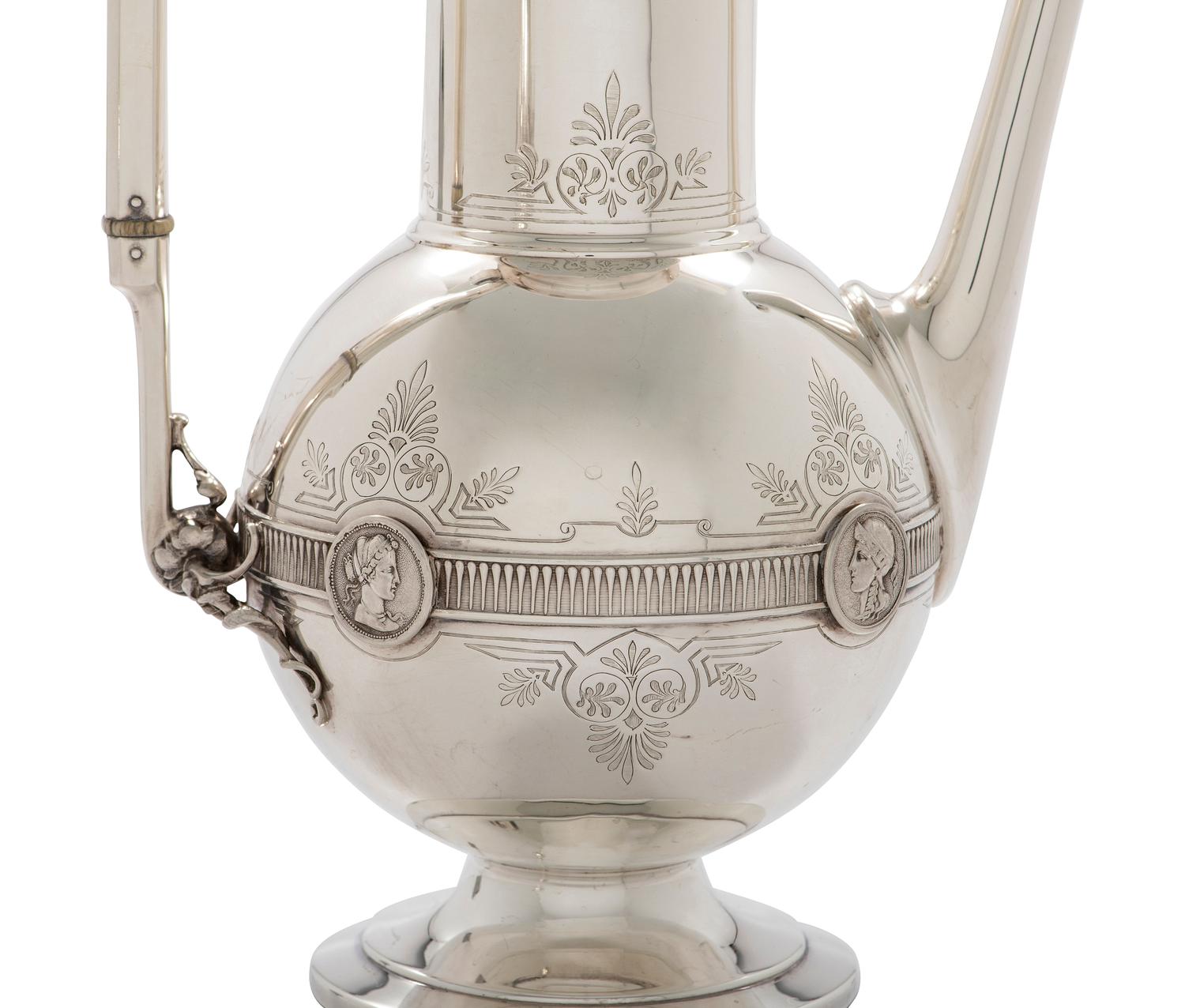 An American Silver Five-Piece Tea and Coffee Service