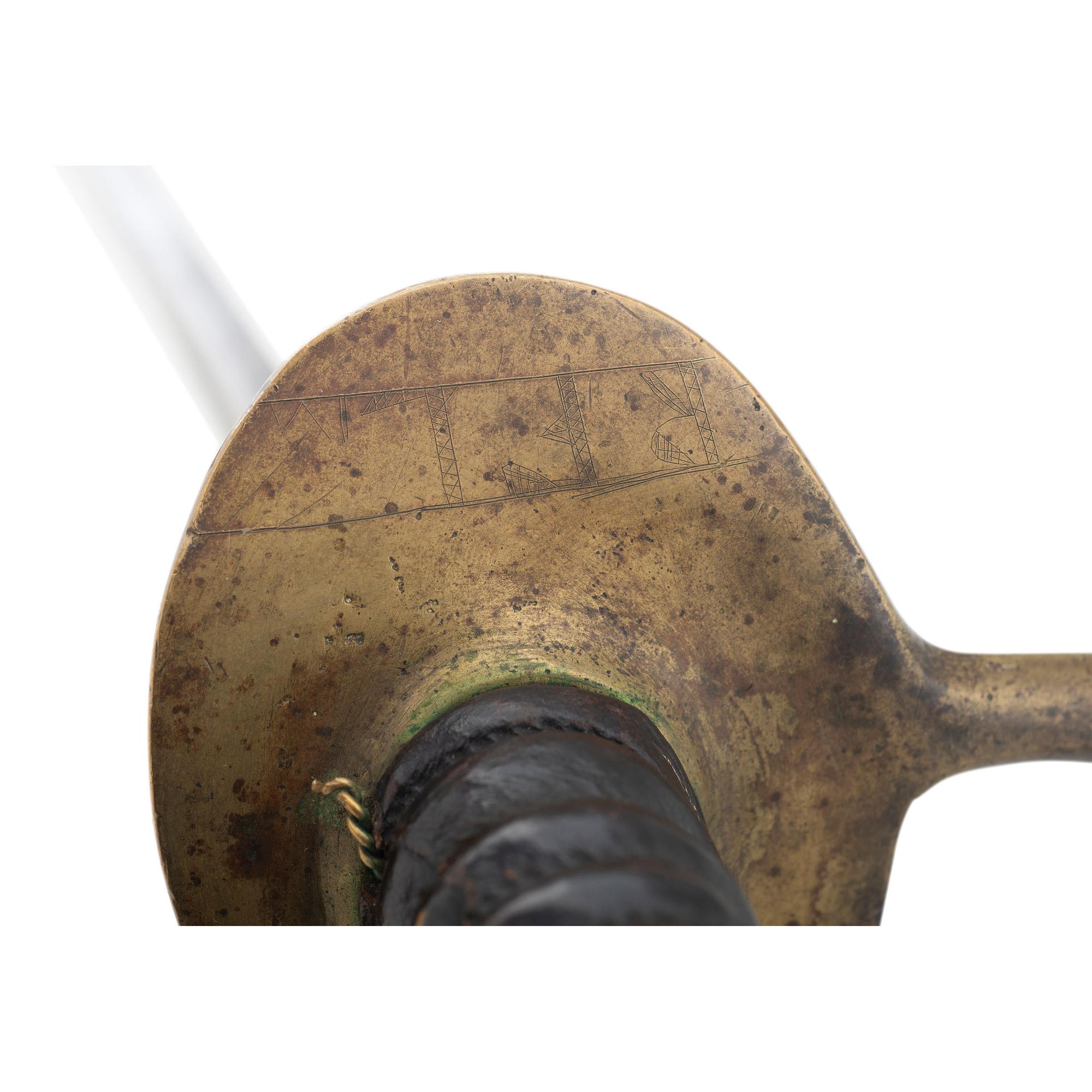 Unmarked Confederate Enlisted Cavalry Saber by Memphis Novelty Works
