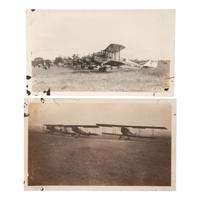 [AVIATION]. A group of early images of airplanes including US Airmail and US Army, comprising: