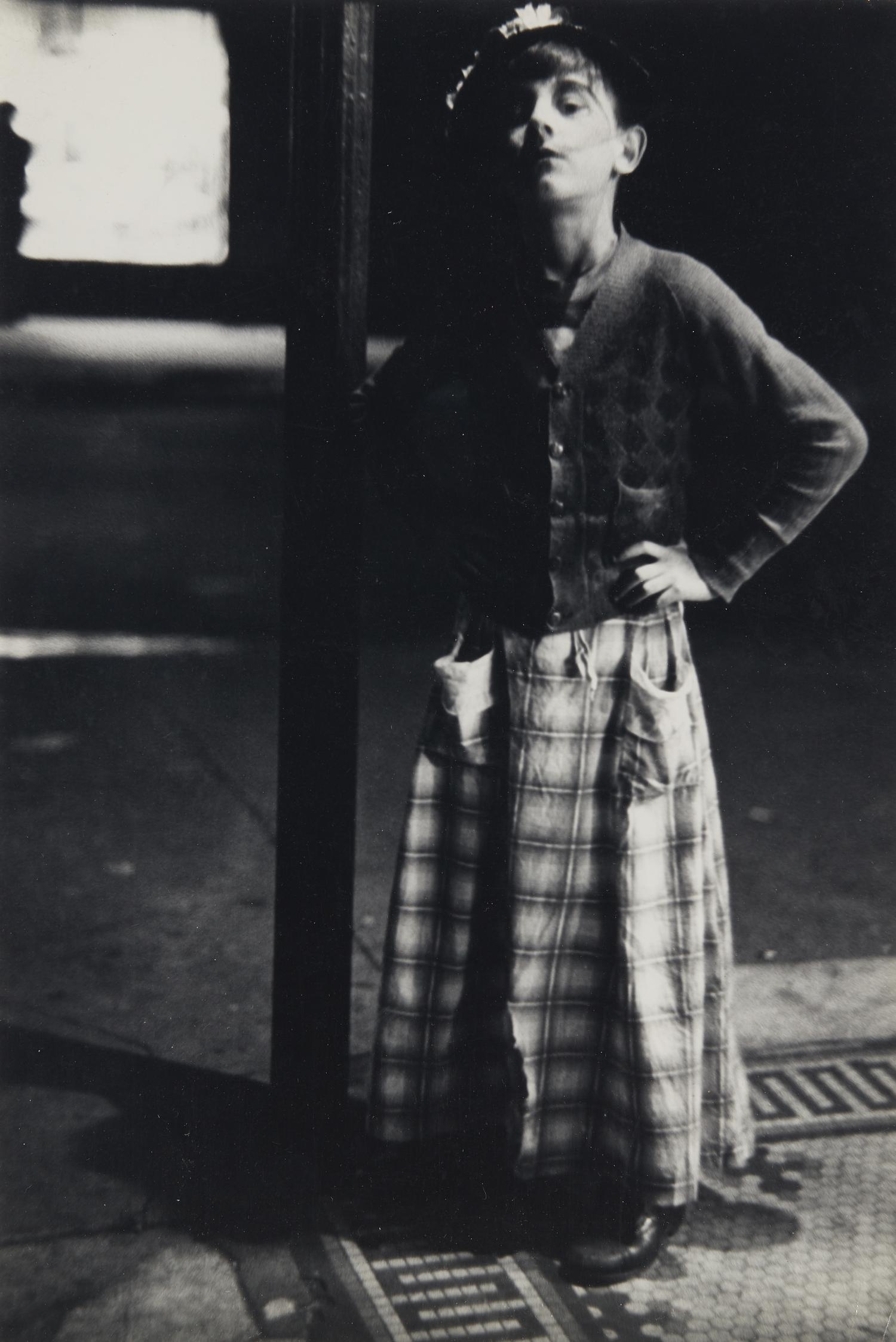 Saul Leiter (1923-2013) Girl in Halloween Costume , 1950s