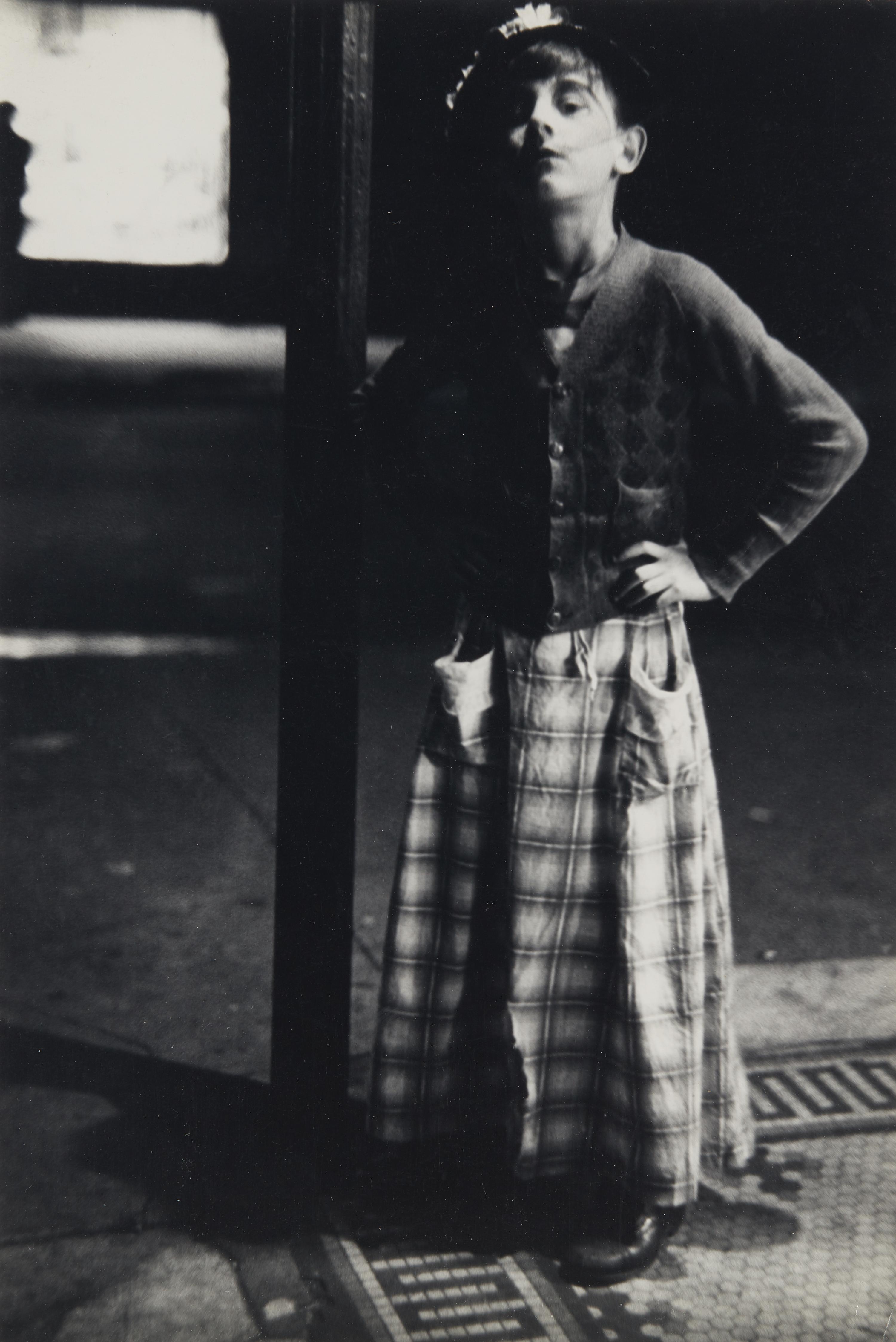 Saul Leiter (1923-2013) Girl in Halloween Costume , 1950s