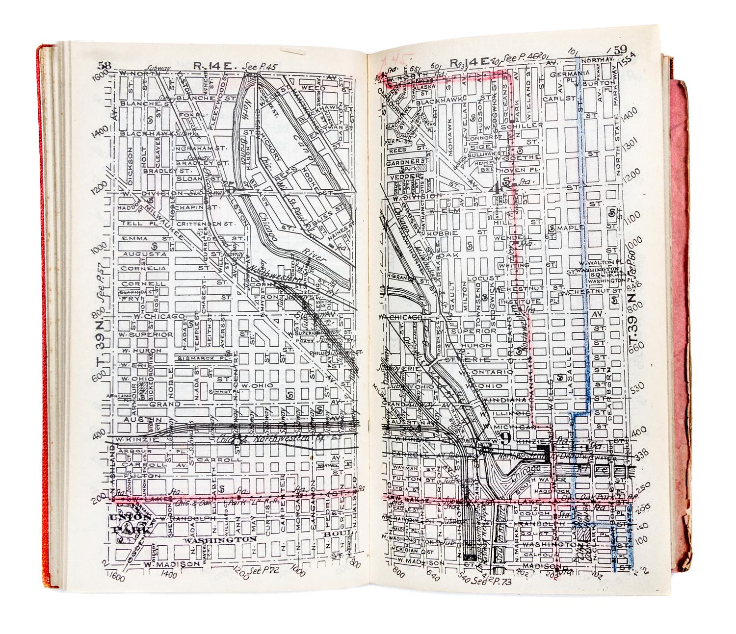 (CHICAGO, GUIDES) A collection of 11 guide books of Chicago