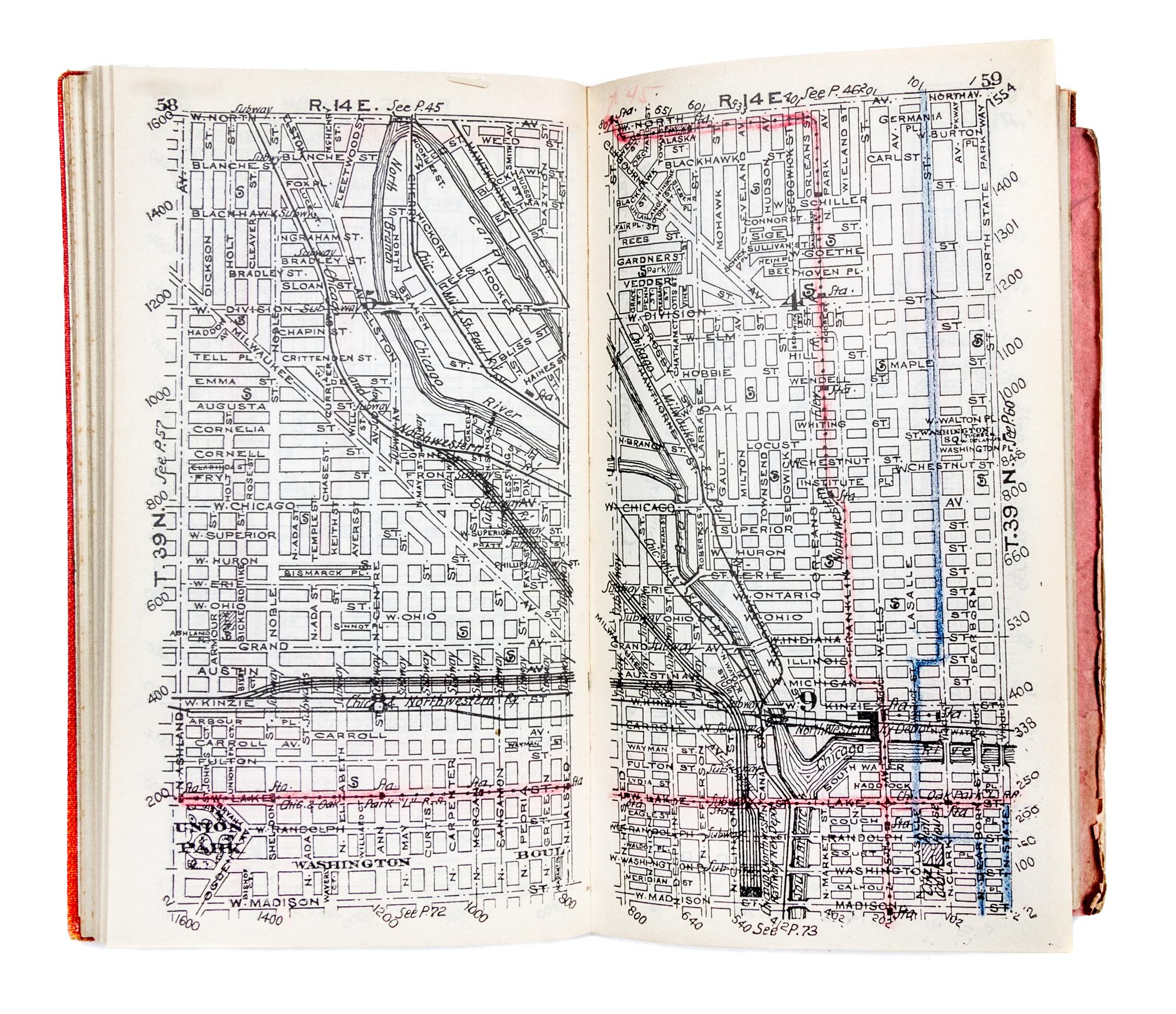 (CHICAGO, GUIDES) A collection of 11 guide books of Chicago