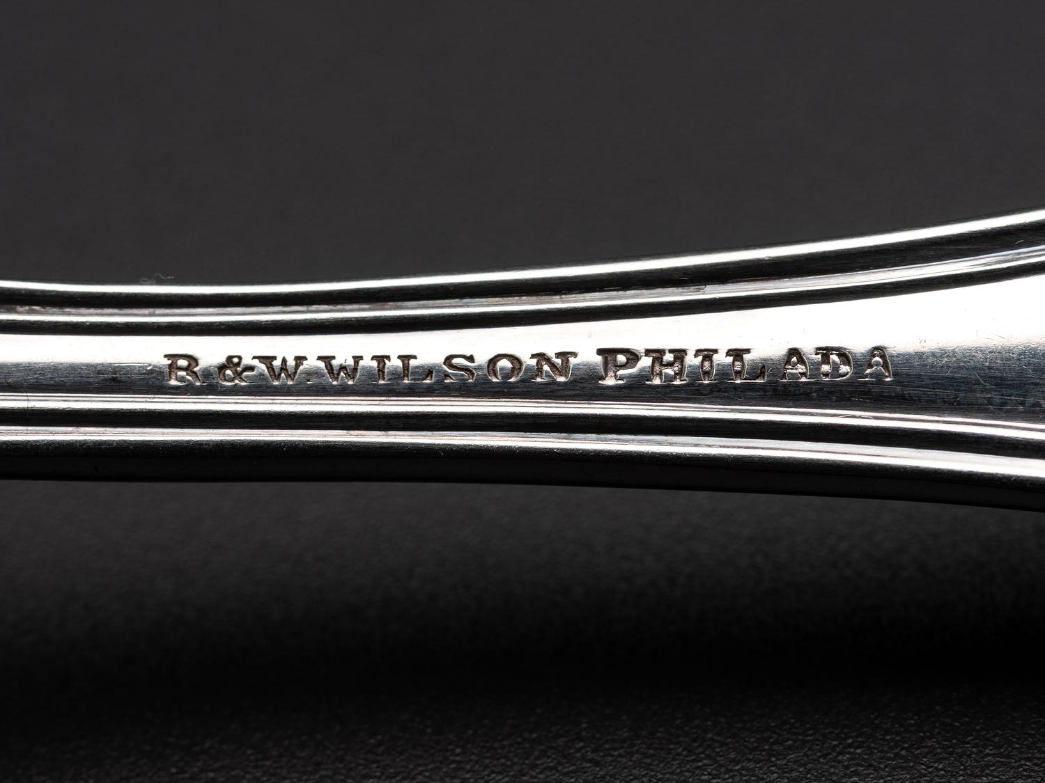 An Assembled Group of 'Kings' Pattern Silver Flatware