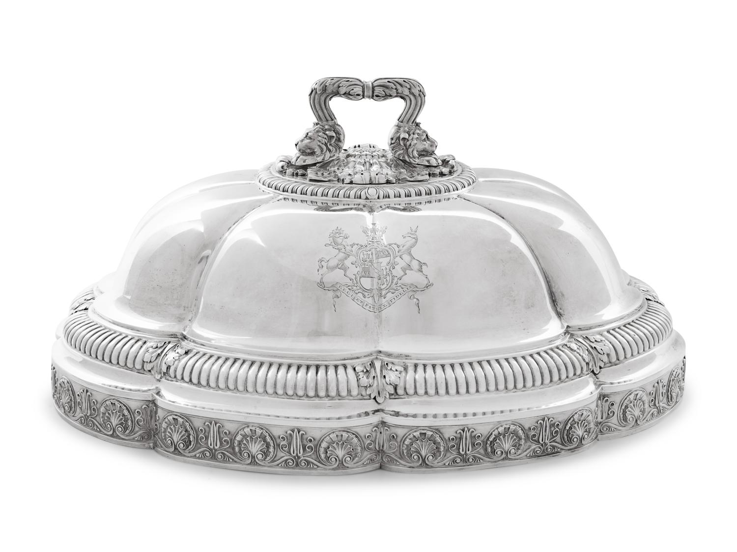 A Paul Storr George III Silver Cloche