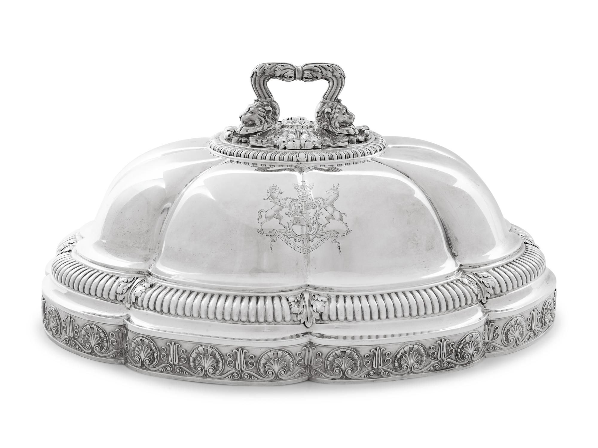 A Paul Storr George III Silver Cloche