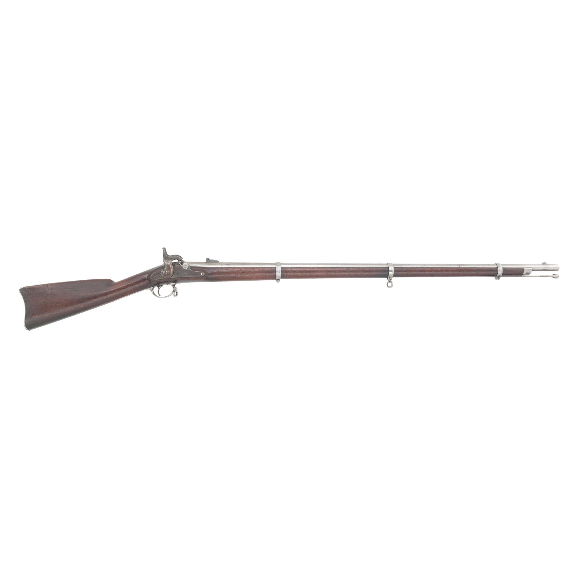 Fine US Springfield Model 1863 Rifle Musket With Post Civil War Whitney Retailer Mark