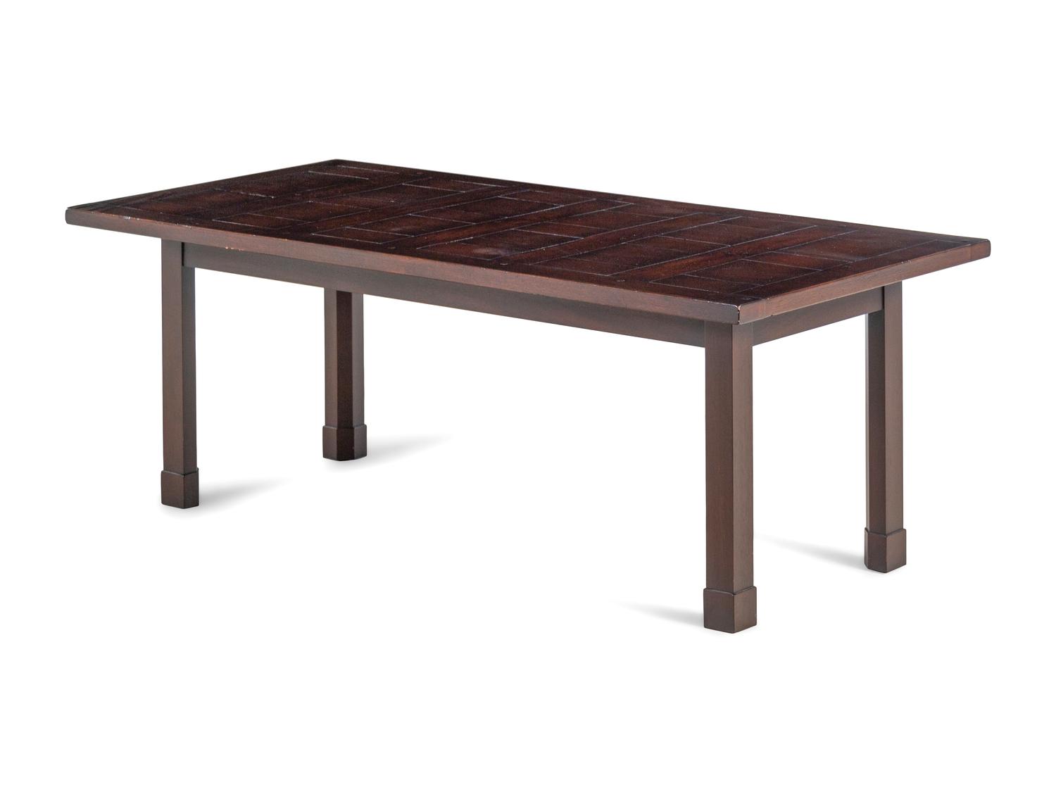 A Rustic Style Oak Low Table