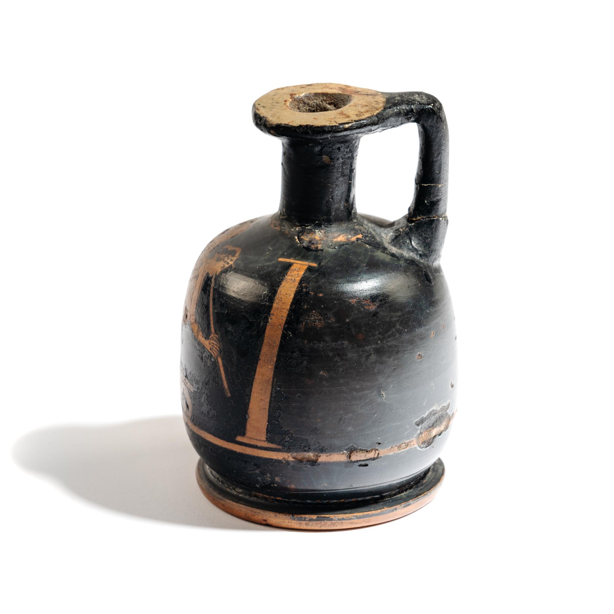 An Attic Red-Figured Squat Lekythos
