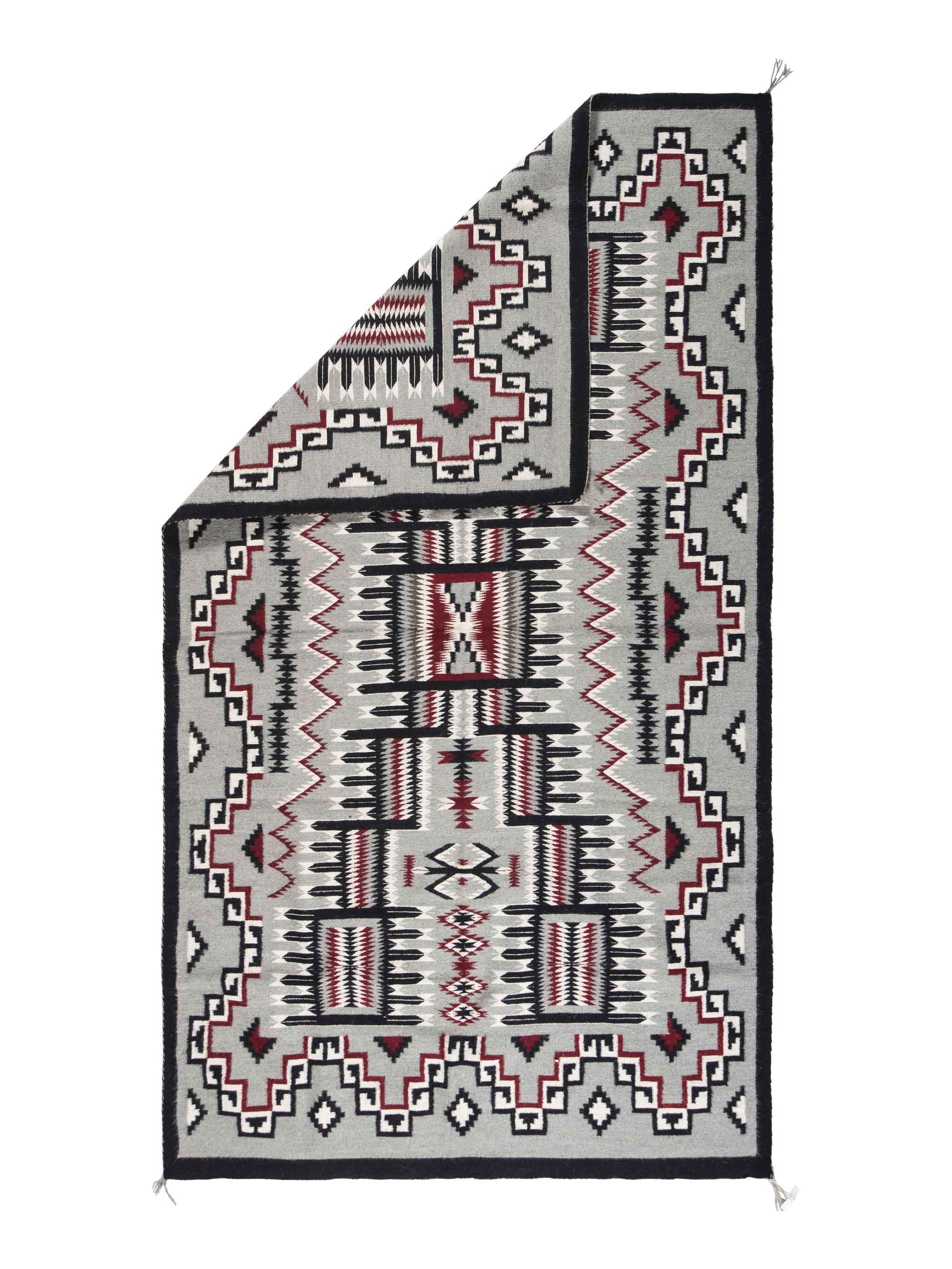 Navajo Storm Pattern Weaving / Rug