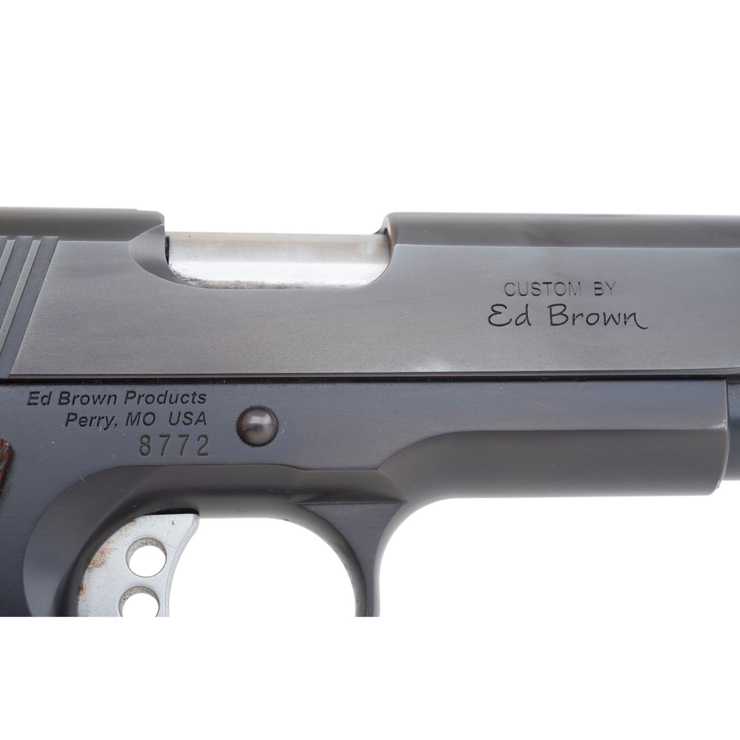 *Ed Brown Executive Carry 1911 Pistol with Holster & 3 Wilson Magazines