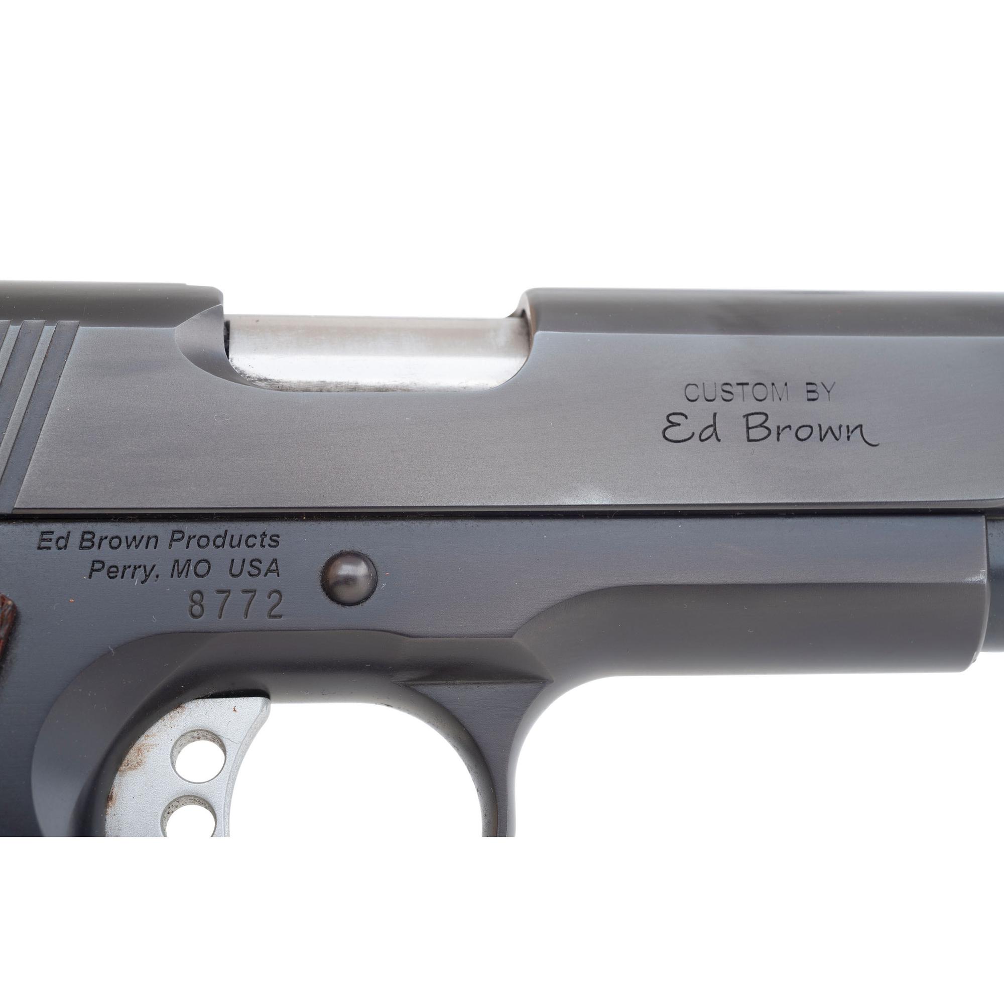 *Ed Brown Executive Carry 1911 Pistol with Holster & 3 Wilson Magazines