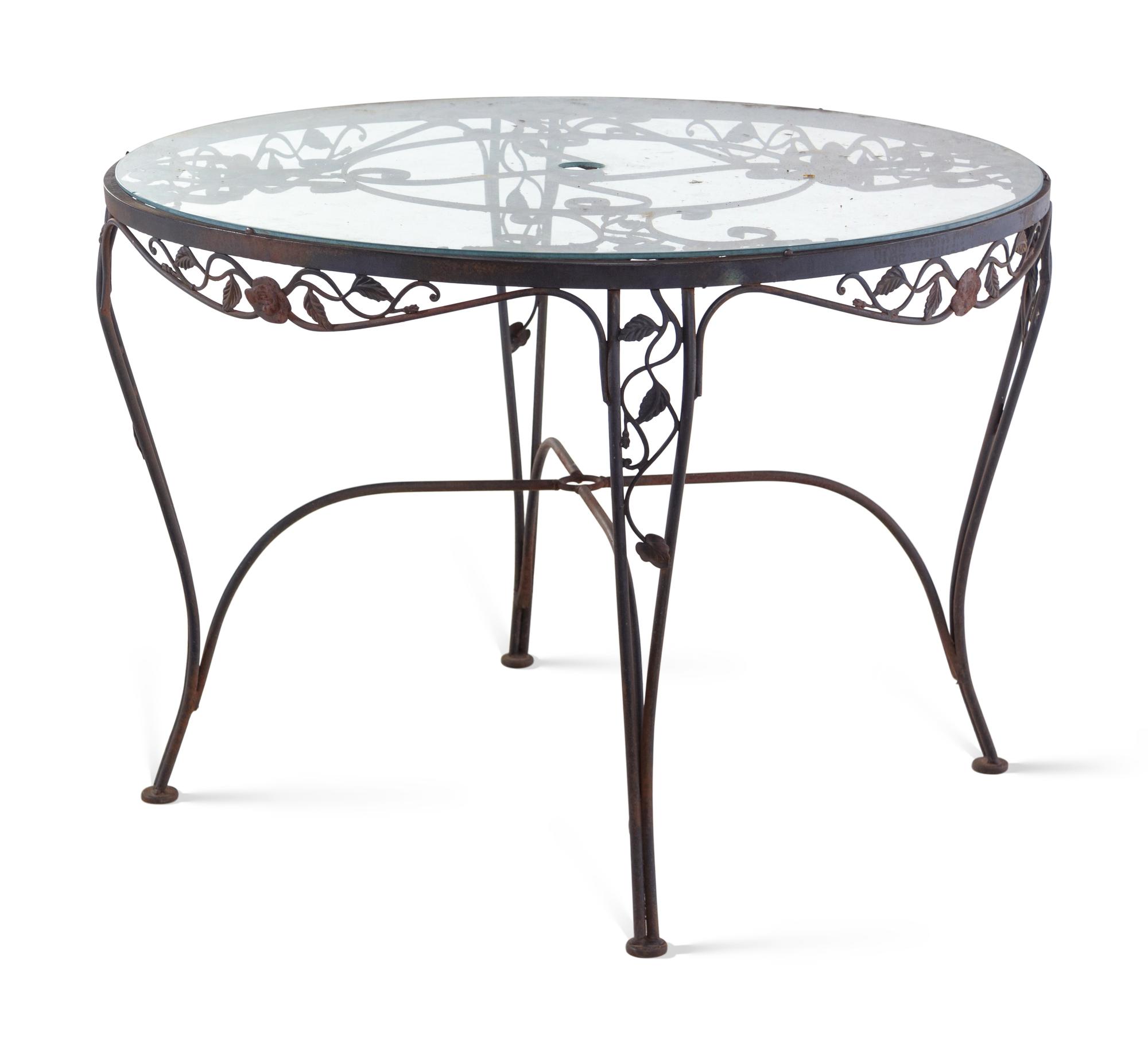 A Collection of Metal Garden Furniture