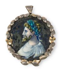 A Limoges Enamel Pendant — 16TH CENTURY