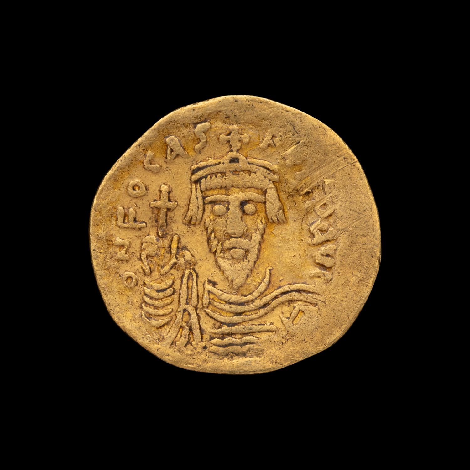 [ANCIENTS] BYZANTINE EMPIRE. Phocas (c. 603-607 AD). Av Solidus (4.3g, 21mm)
