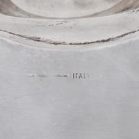 A Buccellati Silver Center Bowl