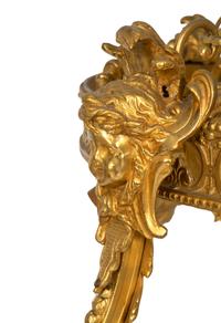 A Belle Epoque Style Gilt Bronze Twelve-Light Chandelier