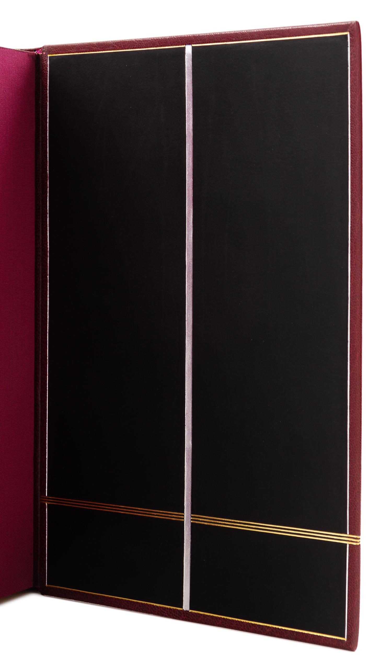[BINDINGS]. [LÉOTARD, GENEVIÈVE - BINDER]. A group of 2 works in fine Art Deco bindings by Léotard.