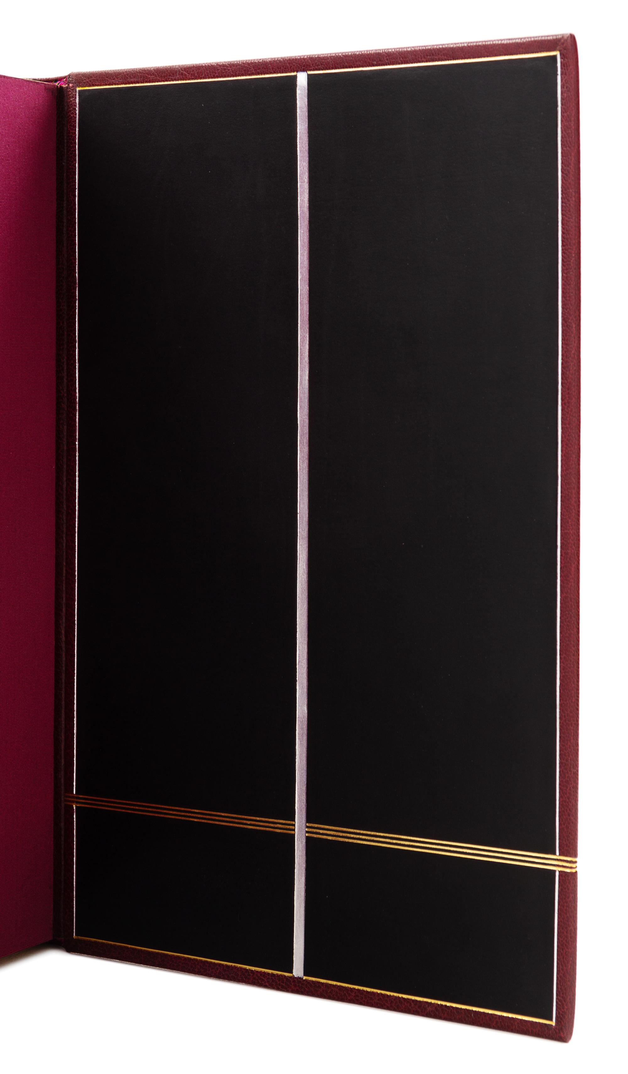 [BINDINGS]. [LÉOTARD, GENEVIÈVE - BINDER]. A group of 2 works in fine Art Deco bindings by Léotard.