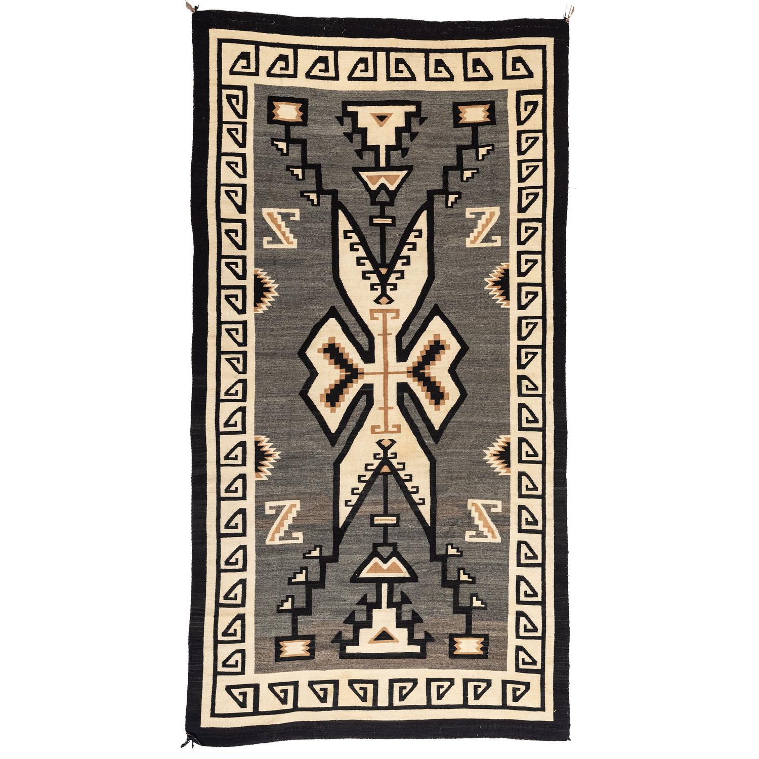 Navajo Storm Pattern Weaving / Rug