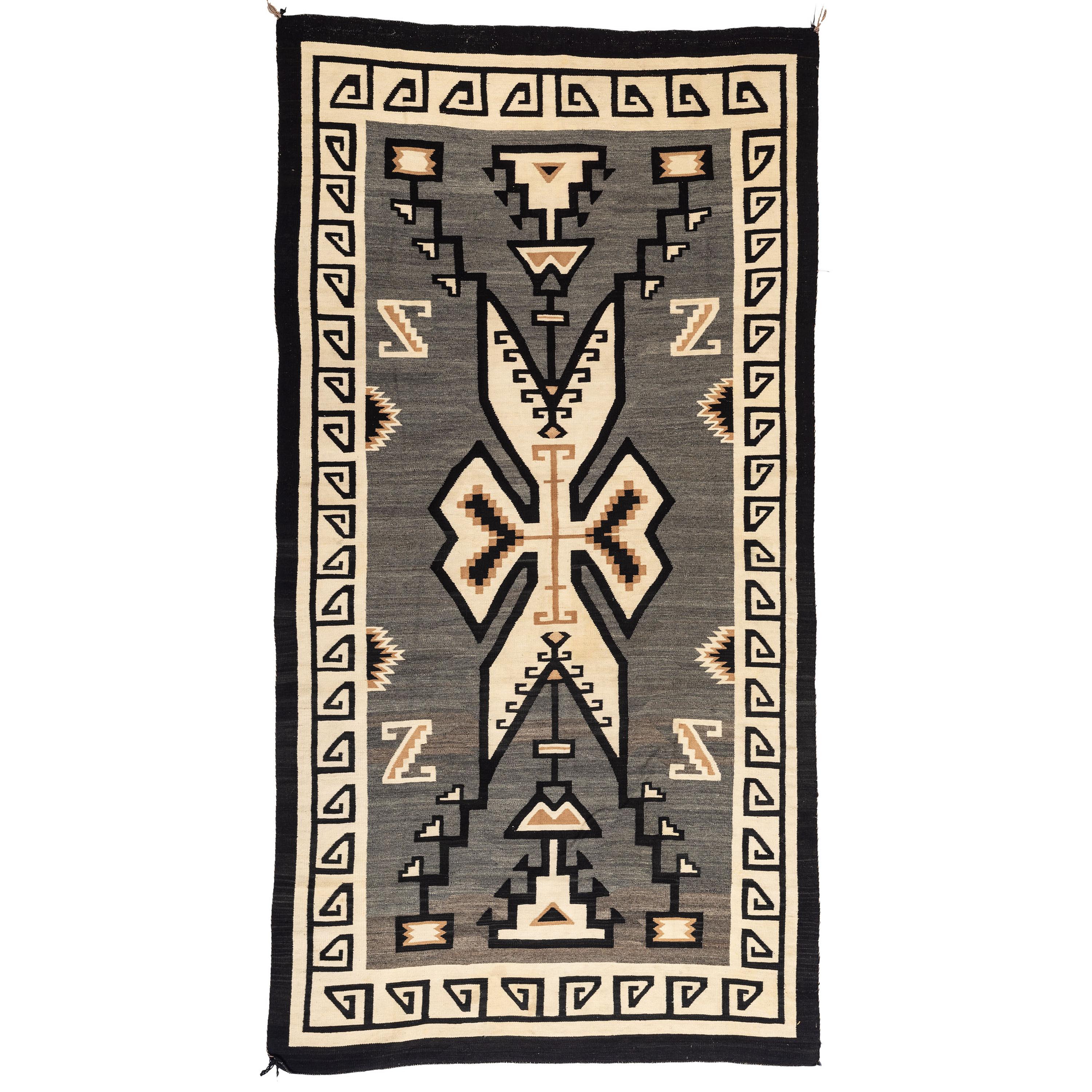 Navajo Storm Pattern Weaving / Rug