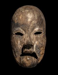 A Japanese Noh Mask of a Woman