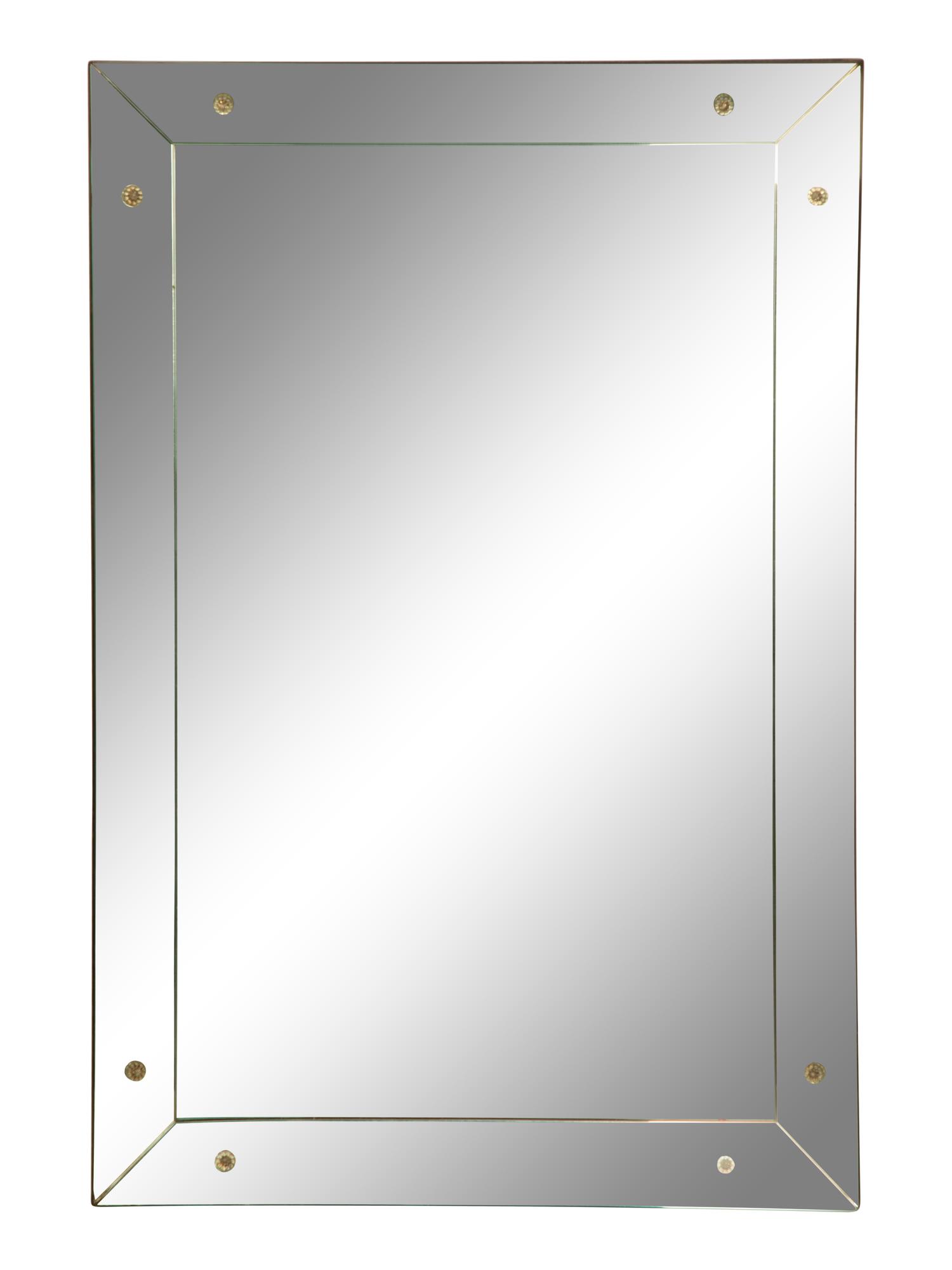 A Modernist Rectangular Mirror