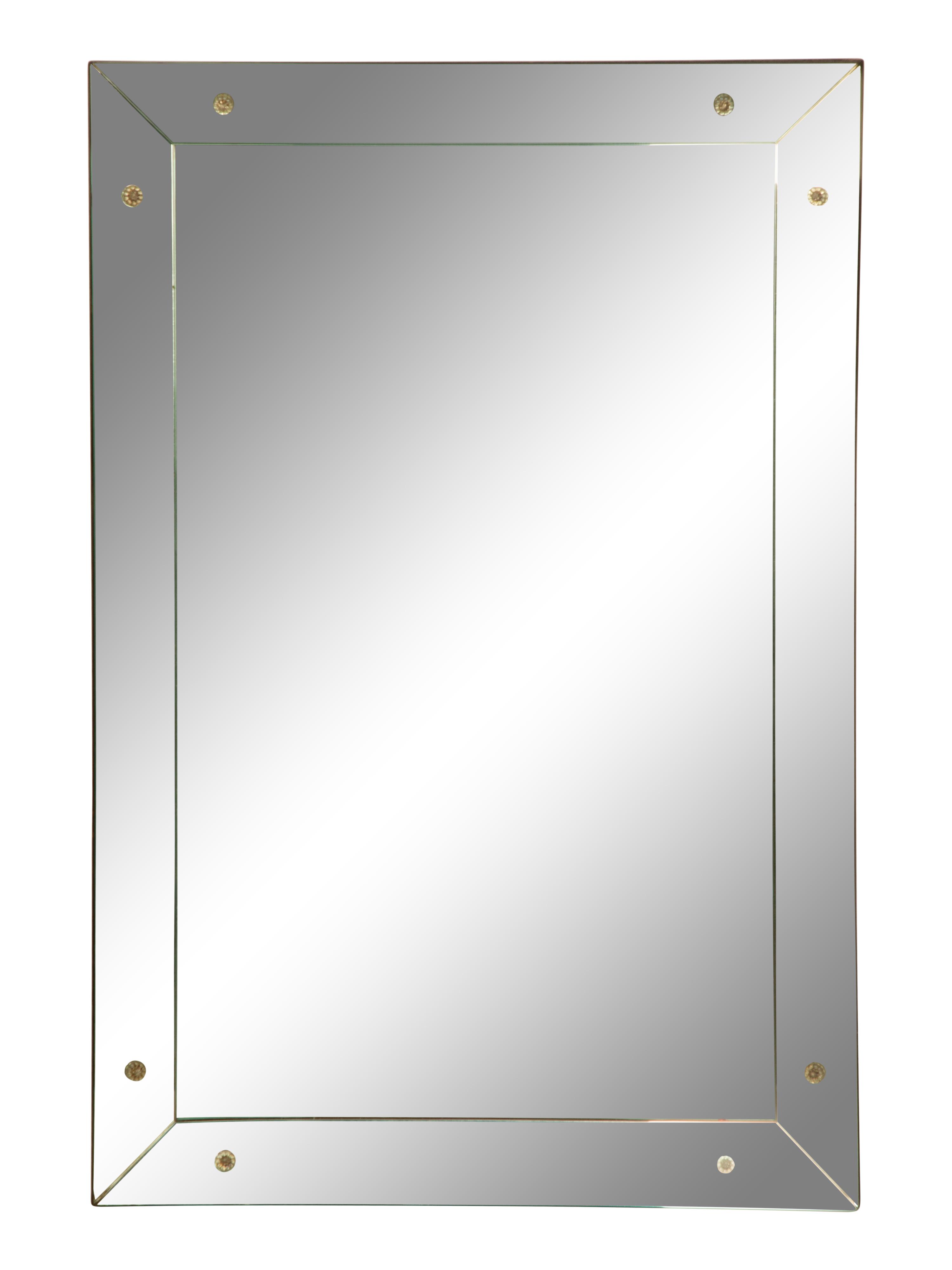 A Modernist Rectangular Mirror