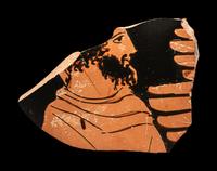 An Attic Fragment of a Red-Figured Vase