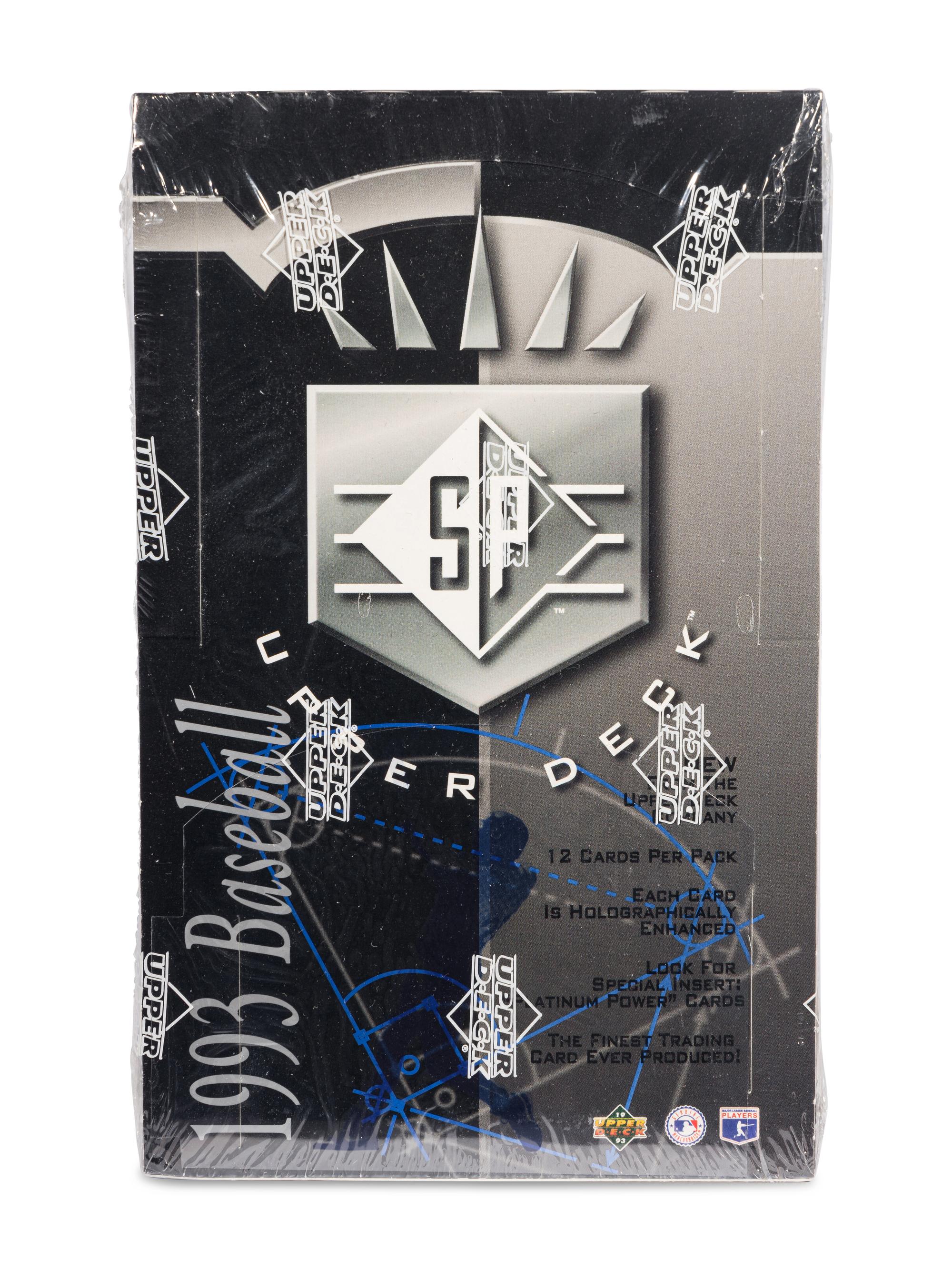 A Factory Sealed Box of 1993 Upper Deck SP Baseball Cards (Derek Jeter Rookie)