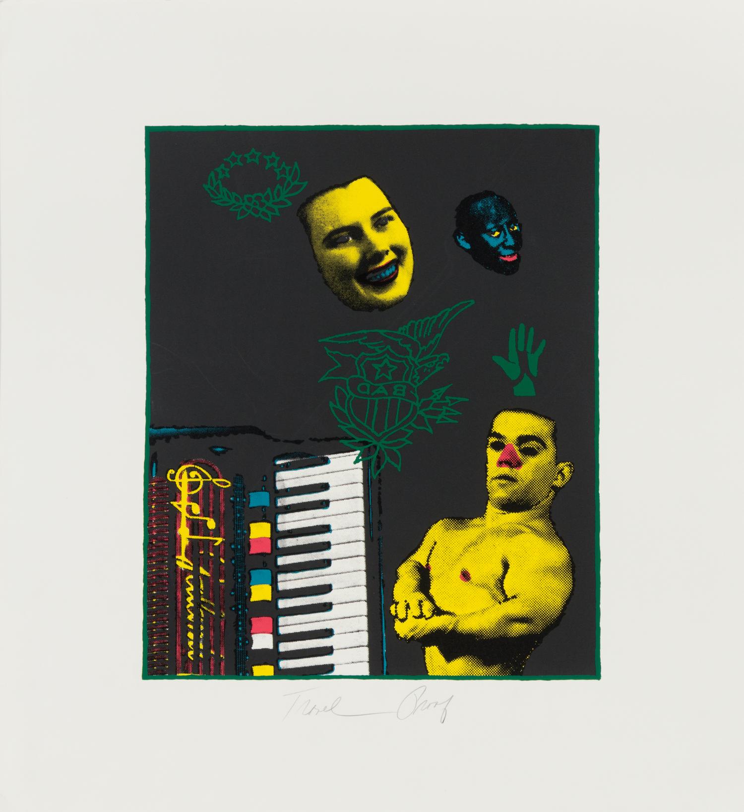 Ed Paschke, (American, 1939-2004), Bad, 1991
