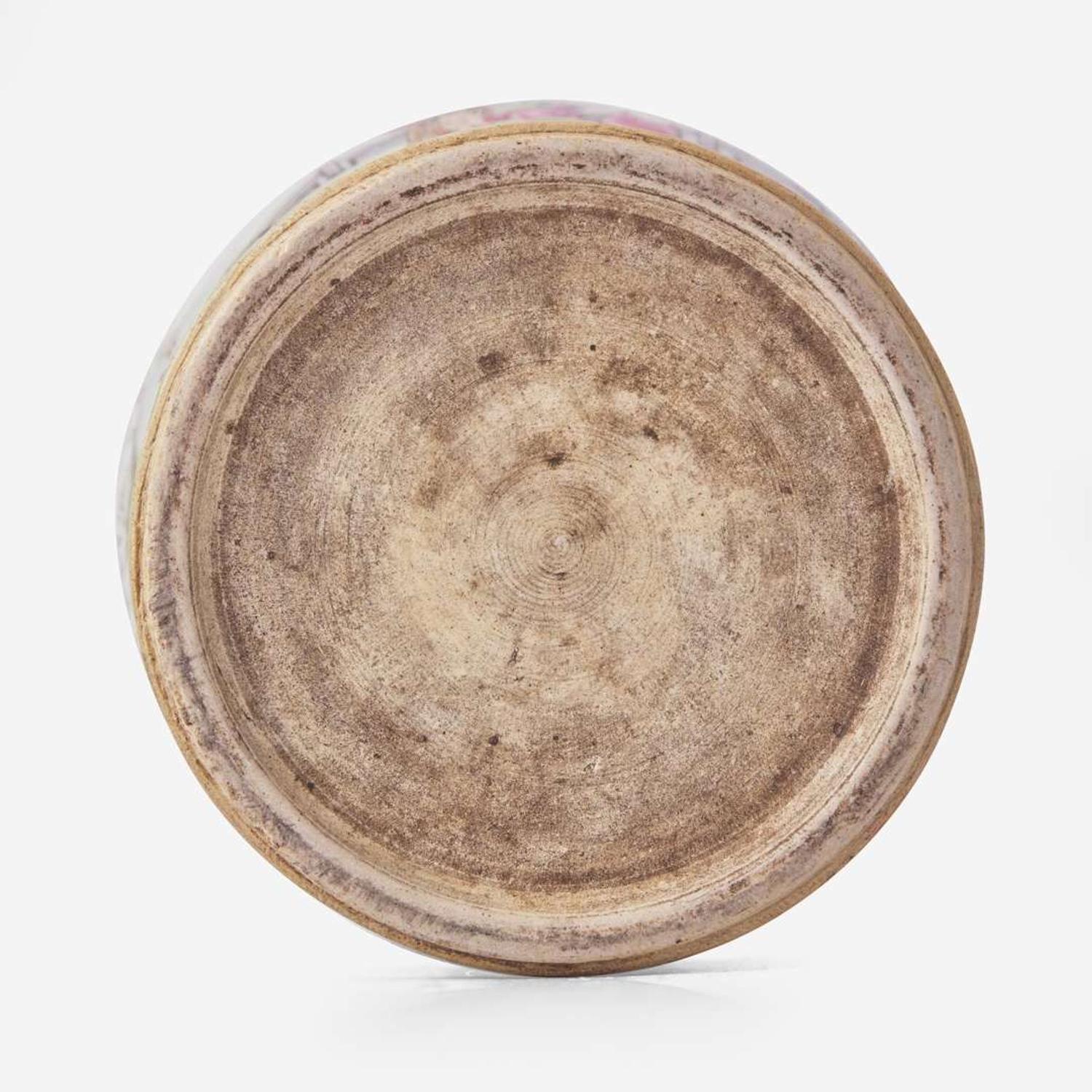 A Chinese famille rose-decorated baluster vase 粉彩棒槌瓶 Possibly Republic period ?????