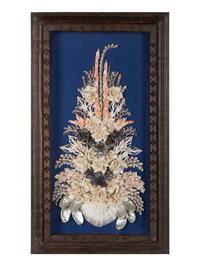 A Floral Shellwork Sailor's Valentine