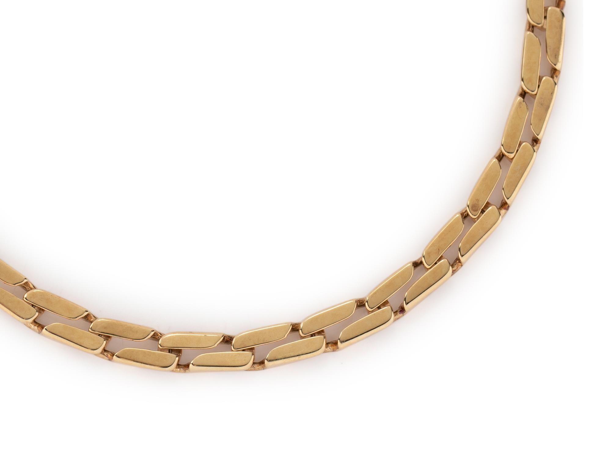 YELLOW GOLD NECKLACE