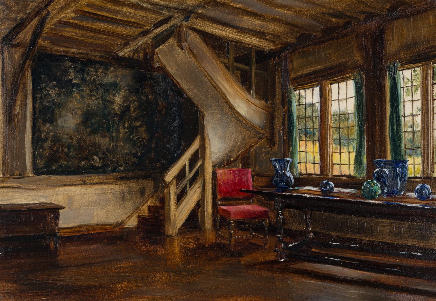 Interior Scenes (a pair of works)
