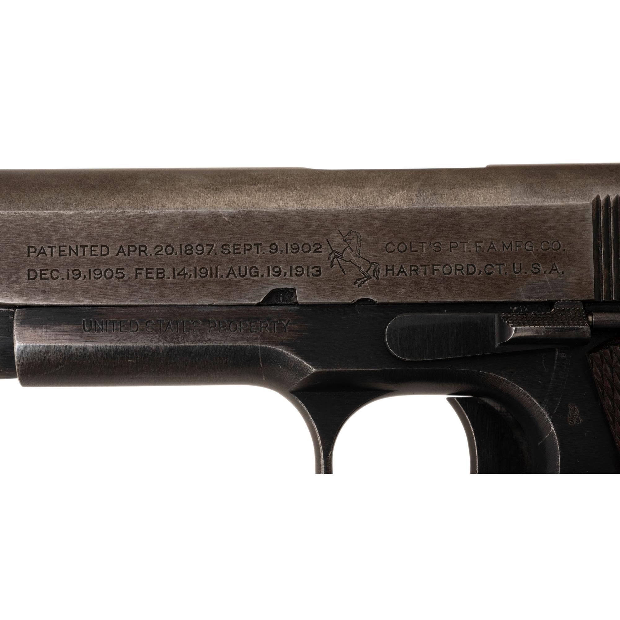 ** US Military Colt Model 1911 Pistol Manufactured in 1918