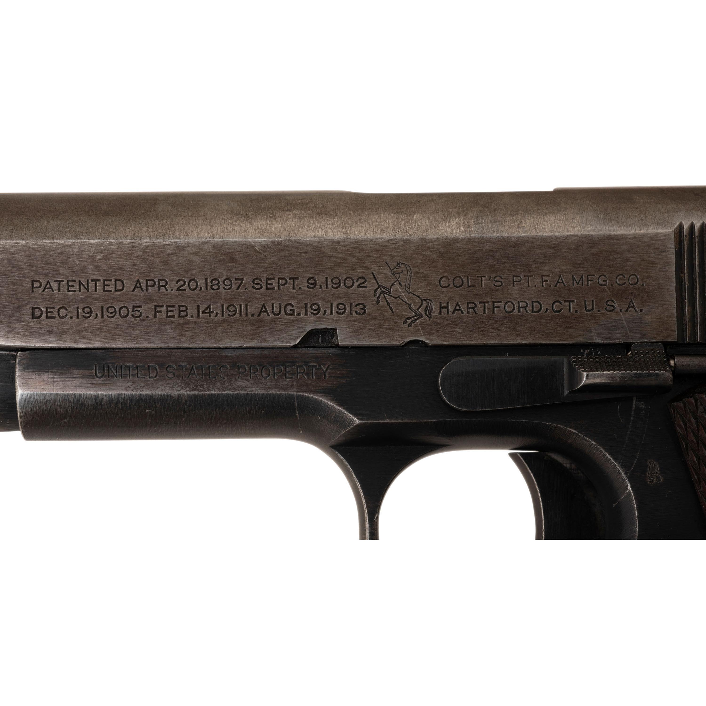 ** US Military Colt Model 1911 Pistol Manufactured in 1918
