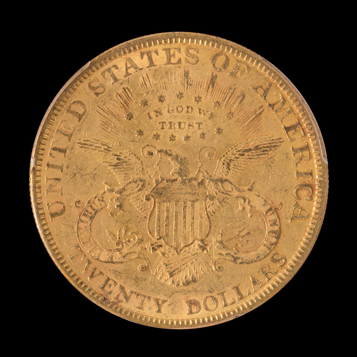 A United States 1880 Liberty Head $20 Gold Coin