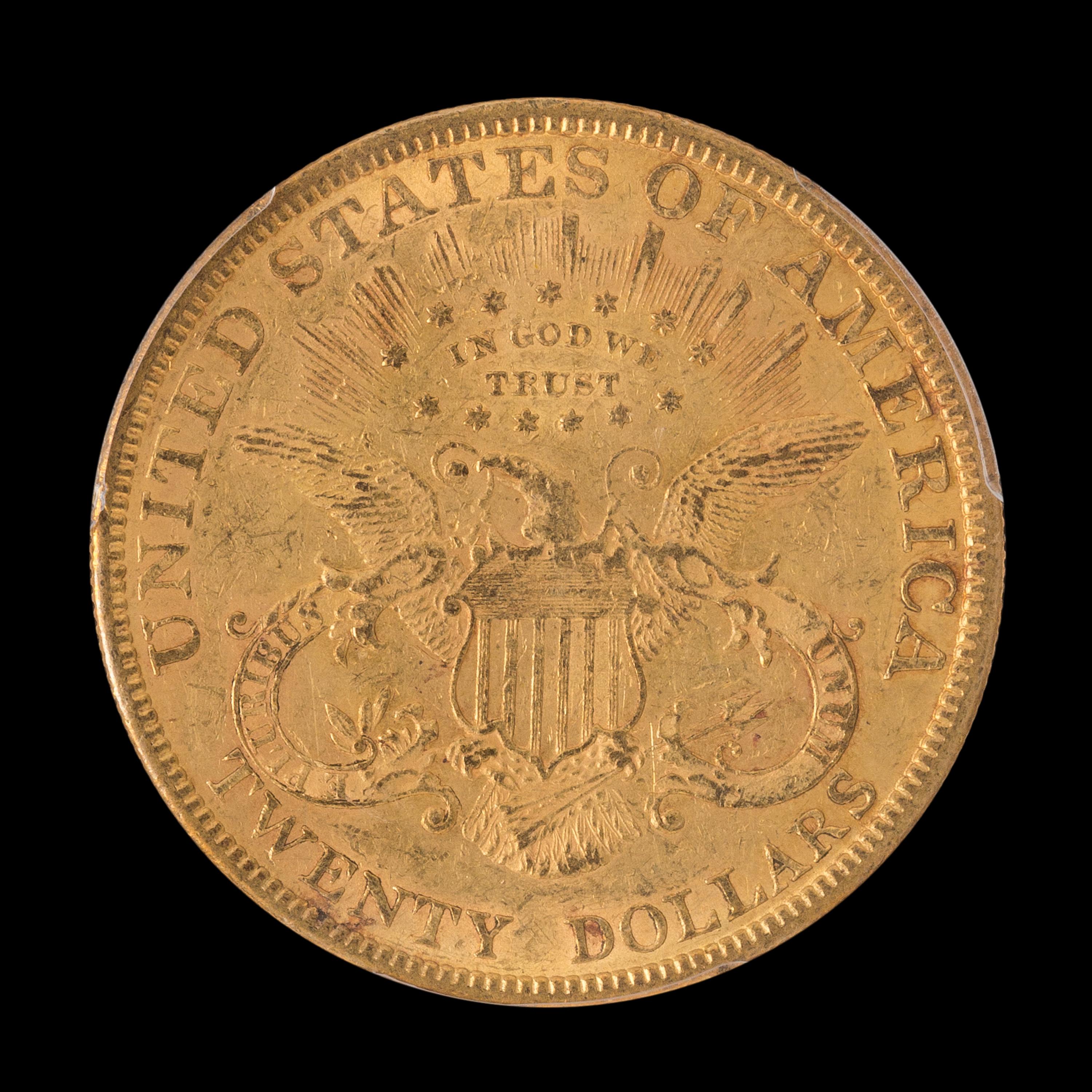 A United States 1880 Liberty Head $20 Gold Coin