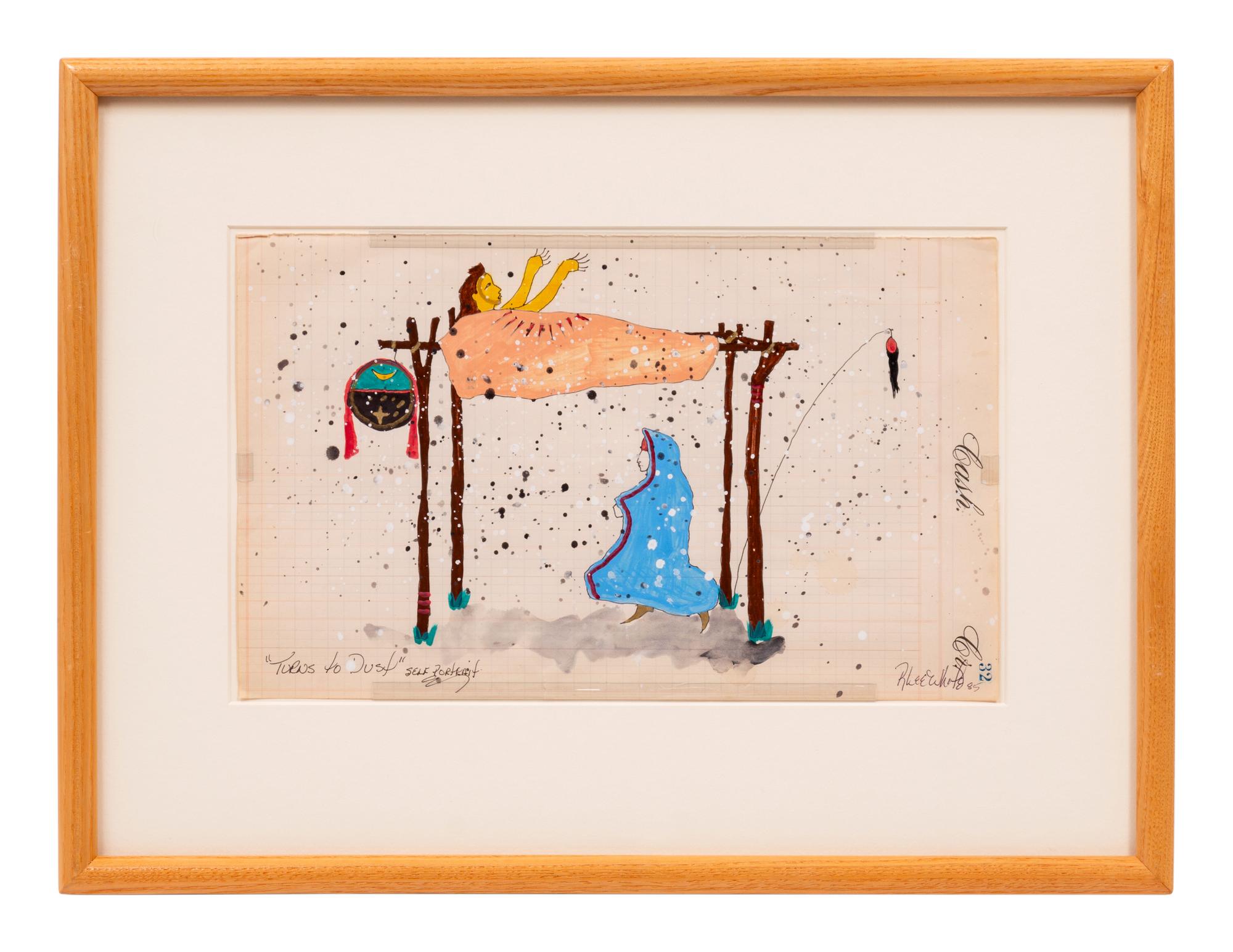 Paintings on Ledger