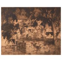 Daniel Garber (American, 1880-1958) Holcomb's Mill