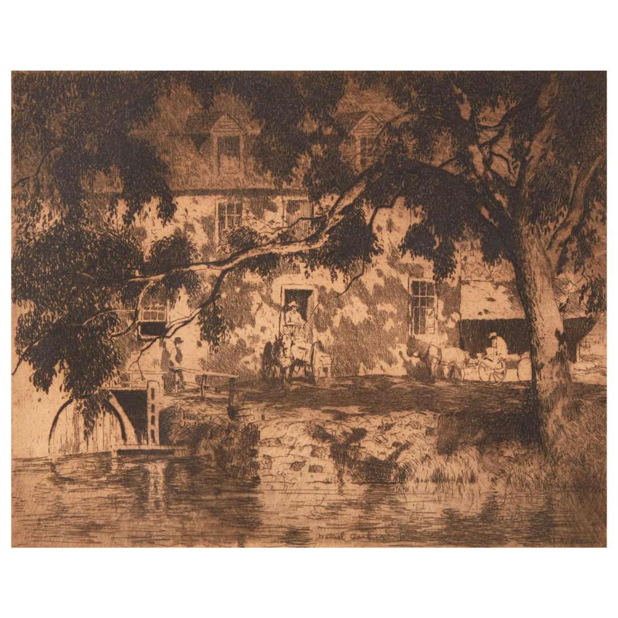 Daniel Garber (American, 1880-1958) Holcomb's Mill