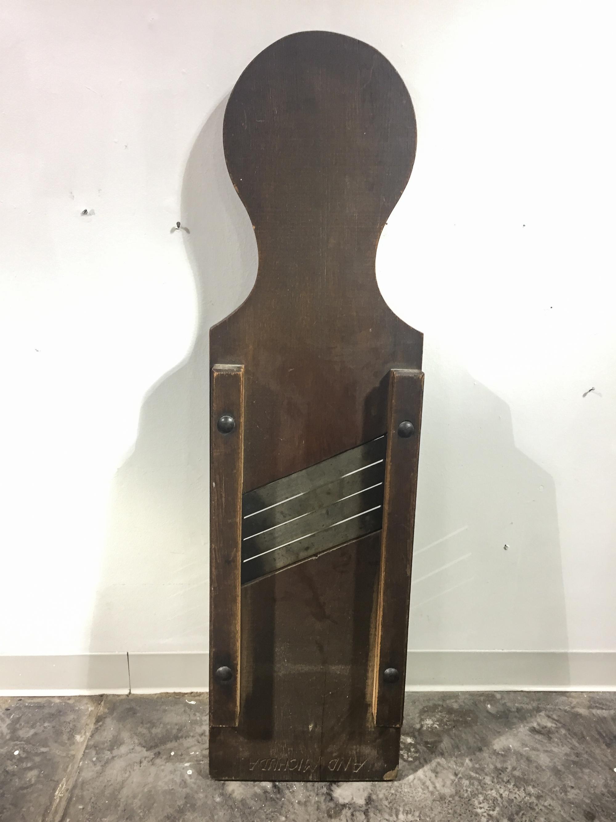 An E.C. Atkins & Co. Slicing Device Length 50 inches. — EARLY 20TH CENTURY