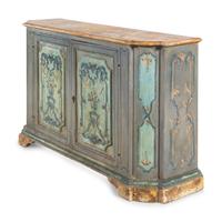 A Venetian Painted Cabinet